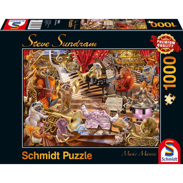 Schmidt -Music Mania (1000) - Puzzel