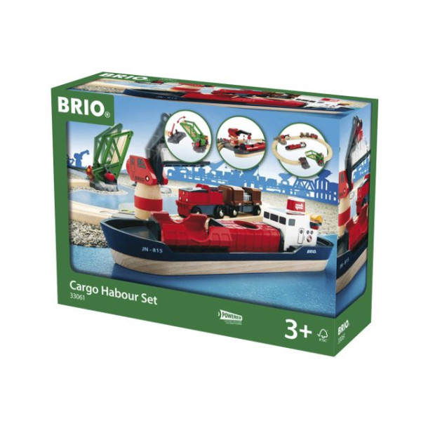 BRIO Treinset Vracht bij de Haven - 33061