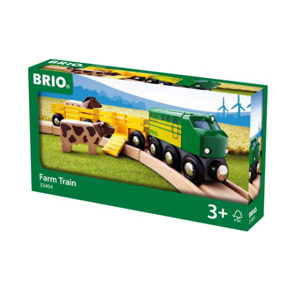 BRIO Trein met Boerderijdieren - 33404