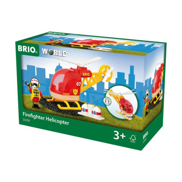 BRIO Brandweer Helikopter - 33797