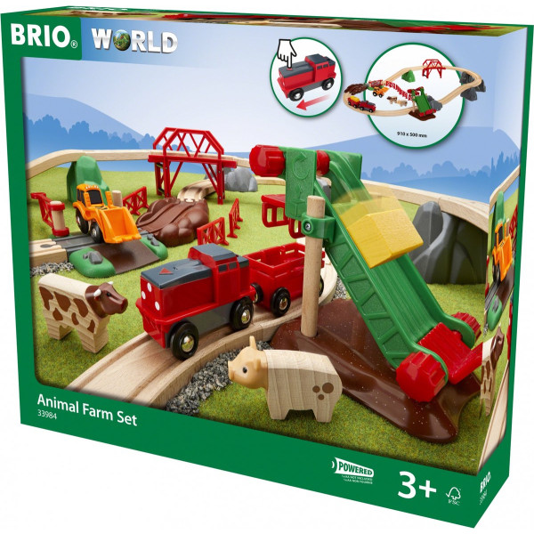 BRIO Lift & Load Warehouse Set - 33887