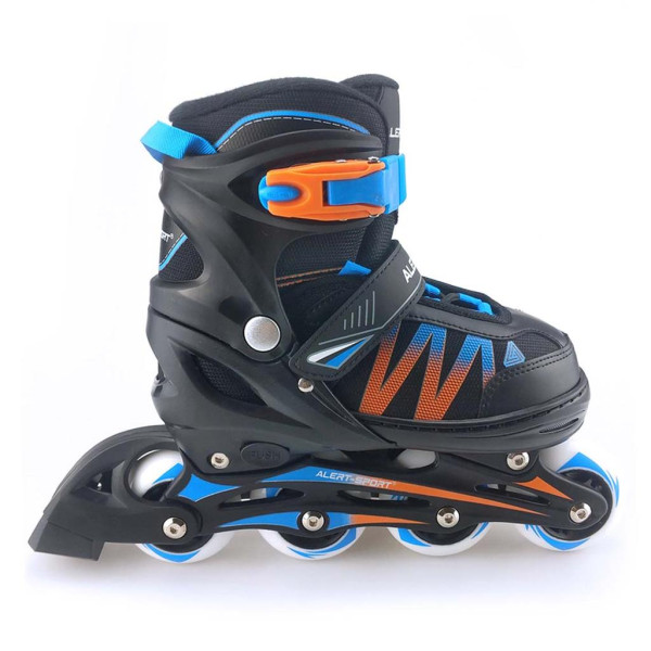 Alert Inline Skate oranje/blauw maat 35-38