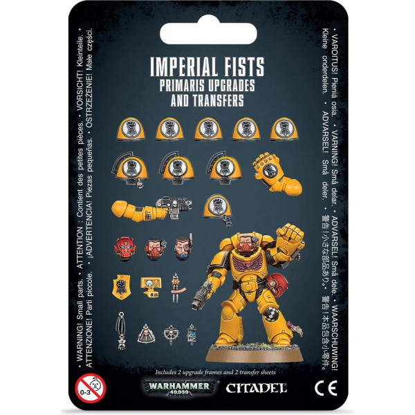Warhammer 40K - Imperial Fists - Primaris Upgrades & Transfers (55-26)