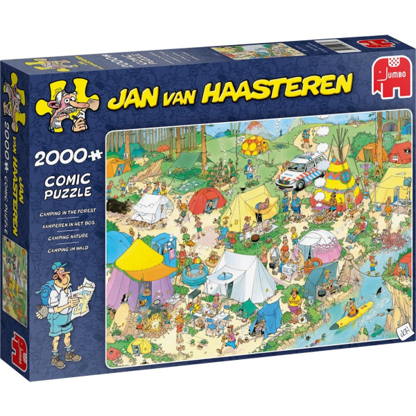 Jan van Haasteren - Kamperen in het Bos (2000)