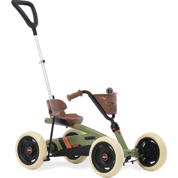 BERG Buzzy Retro Skelter - Groen - 2 tot 5 jaar - incl. duwstang