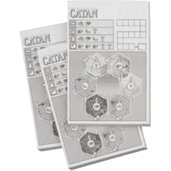 Catan: Het Dobbelspel: Scoreblok 3 stuks - Dobbelspel