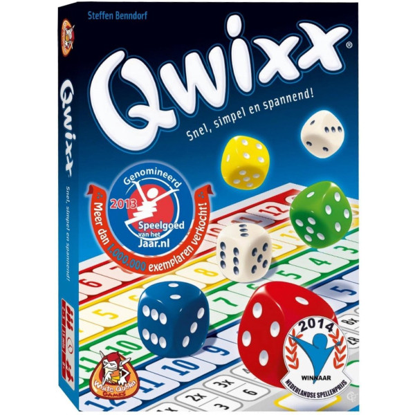 White Goblin Games - Qwixx - dobbelspel 