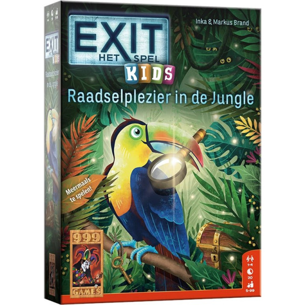EXIT Kids  - Raadselplezier in de Jungle - Breinbreker