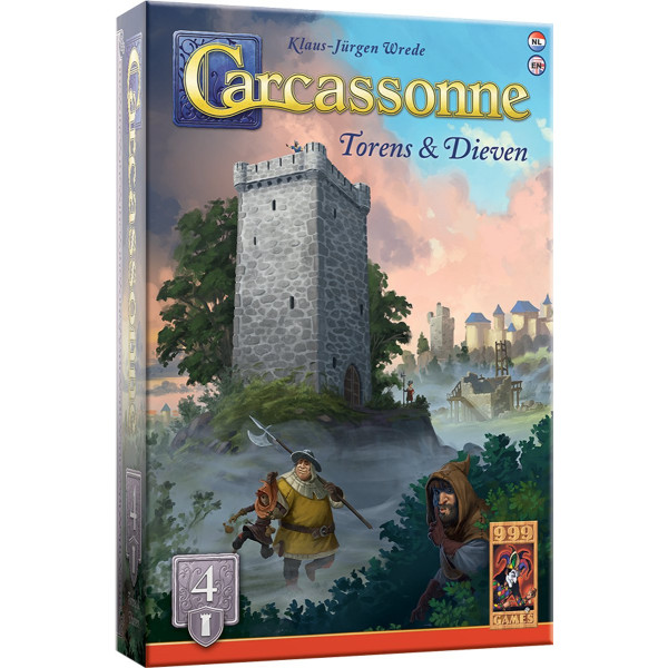 999 Games - Carcassonne uitbreiding 4 - Torens & Dieven