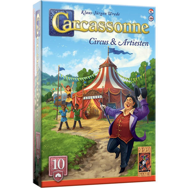 999 Games - Carcassonne uitbreiding 10 - Circus & Artiesten