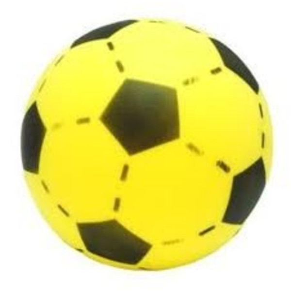 Softbalvoetbal Geel 20cm