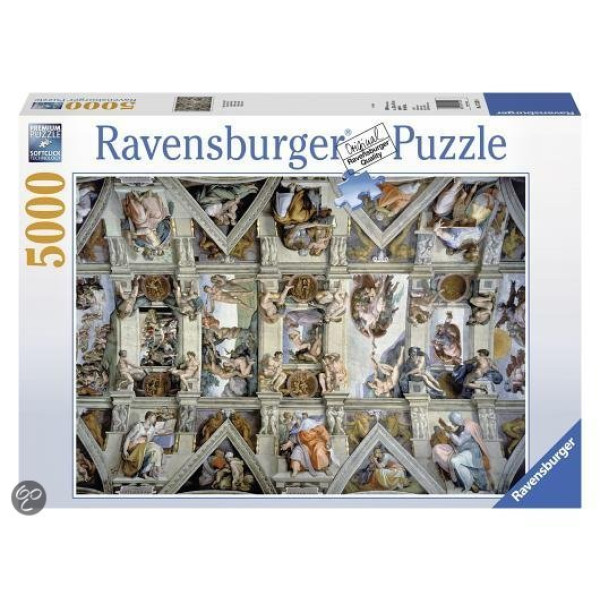 Ravensburger - De Sixtijnse Kapel - Legpuzzel (5000)