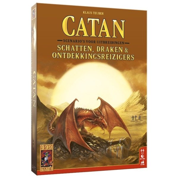 Catan: Schatten, Draken & Ontdekkingsreizigers Bordspel