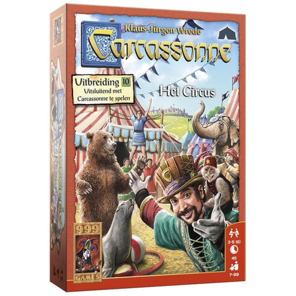 999 Games - Carcassonne: Het Circus - Bordspel