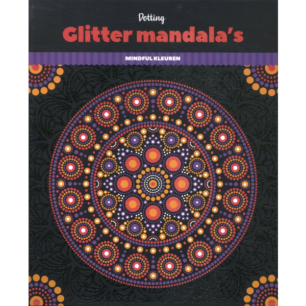 Glitter kleurboek Mandala's - Dotting