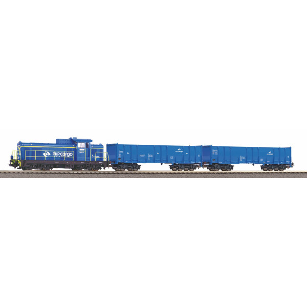 Piko Trein H0 Startset - Diesellocomotief SM 42 met 2 open goederenwagens - (97937)
