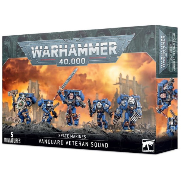 Warhammer 40K - Space Marines - Vanguard Veteran Squad (48-18)