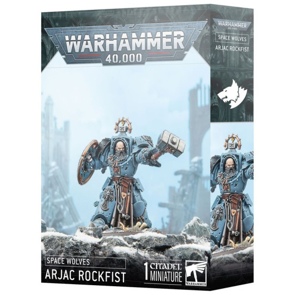 Warhammer 40K - Space Wolves - Arjac Rockfist (53-38)