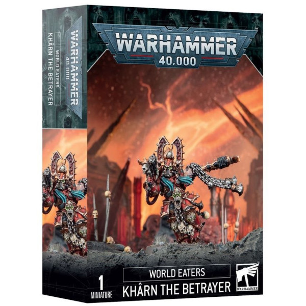Warhammer 40K - World Eaters - Kharn the Betrayer (43-25)