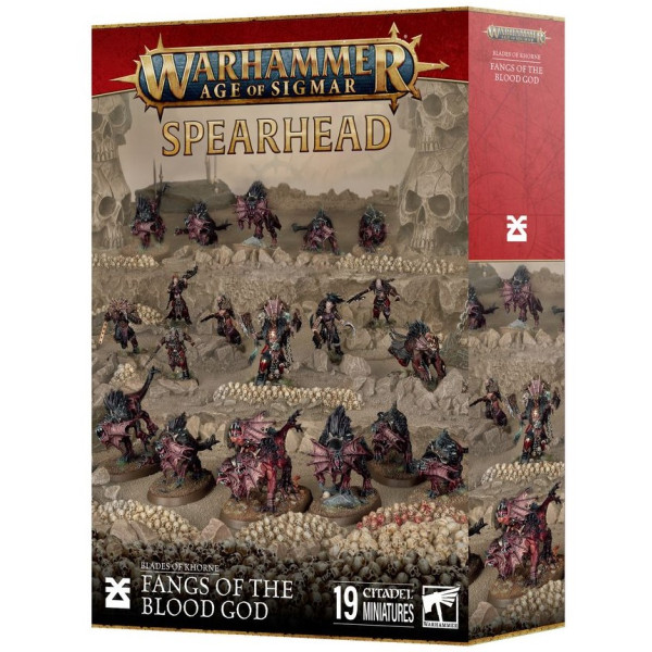 Warhammer Age of Sigmar - Spearhead - Blades of Khorne - Fangs of the Blood God (70-837)