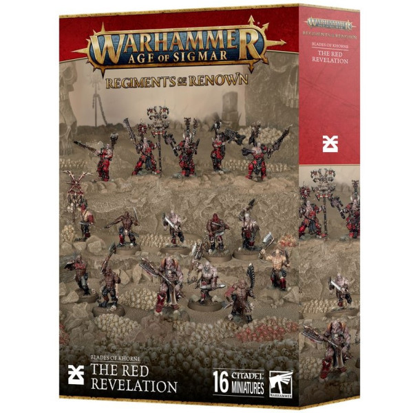 Warhammer Age of Sigmar - Blades of Khorne - Regiment of Renown - The Red Revelation (83-103)