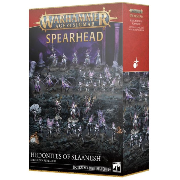 Warhammer Age of Sigmar - Spearhead - Hedonites of Slaanesh - Epicurean Revellers (70-834)
