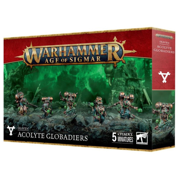 Warhammer Age of Sigmar - Skaven - Acolyte Globadiers (90-47)