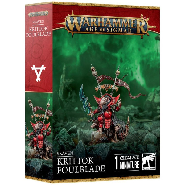 Warhammer Age of Sigmar - Skaven - Krittok Foulblade (90-49)