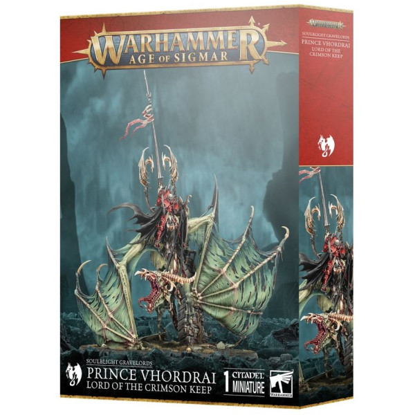 Warhammer 40K - Soulblight Gravelords - Prince Vhordrai Lord of the Crimson Keep (91-80)