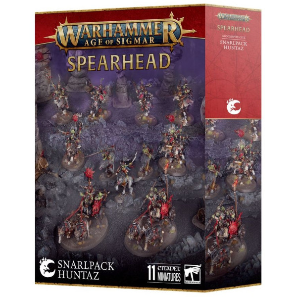 Warhammer Age of Sigmar - Spearhead - Gloomspite Gitz - Snarlpack Huntaz (70-894)