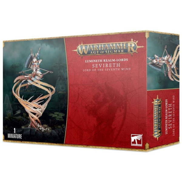 Warhammer Age of Sigmar - Lumineth Realm-Lords - Sevireth, Lord of the Seventh Wind (87-22)