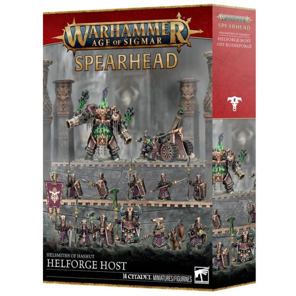Warhammer Age of Sigmar - Spearhead - Helsmiths of Hashut – Helforge Host (70-821)