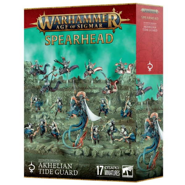Warhammer Age of Sigmar - Spearhead - Idoneth Deepkin – Akhelian Tide Guard (70-873)