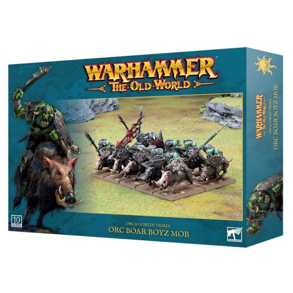 Warhammer - The Old World - Orc & Goblin Tribes - Orc Boar Boyz Mob (09-06)