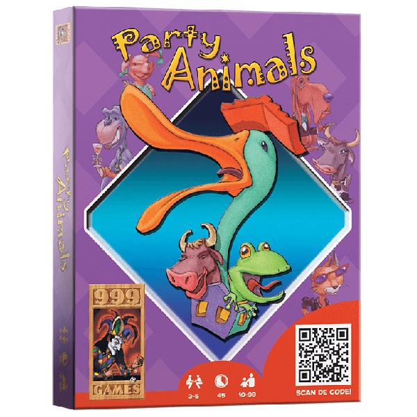 999 games - Party Animals - kaartspel