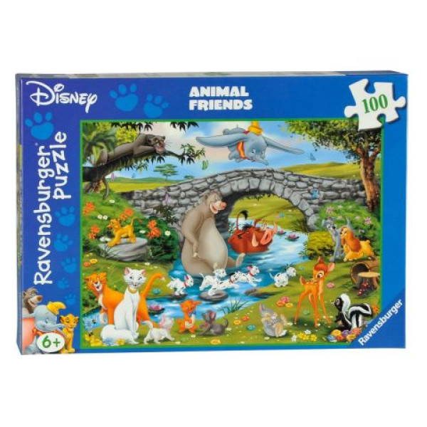 Ravensburger puzzel - Familie Van De Animal Friends (100XXL)