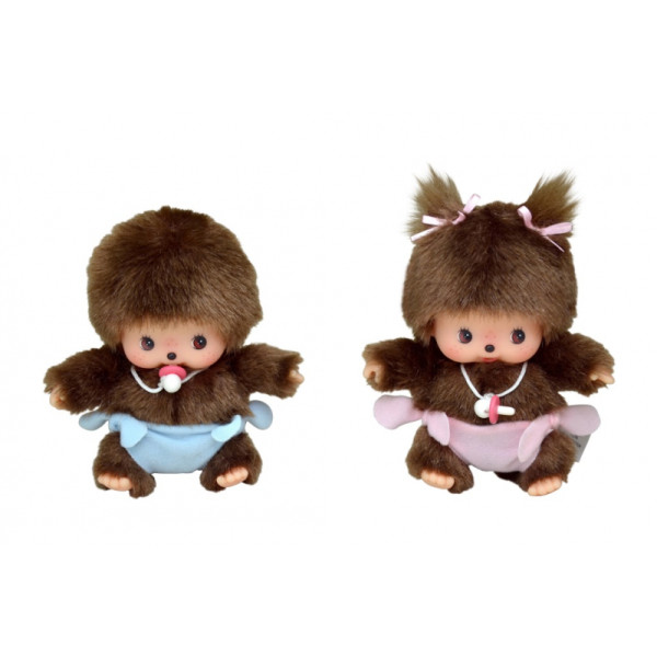 Monchhichi - Bebichhichi Classic SETJE jongen-meisje