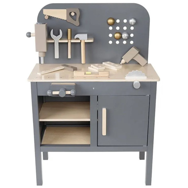 Jabadabado - Houten Werkbank met Gereedschap