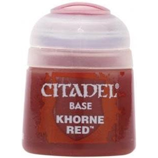 Citadel Paint - Base - Khorne Red 12ML - (21-04)