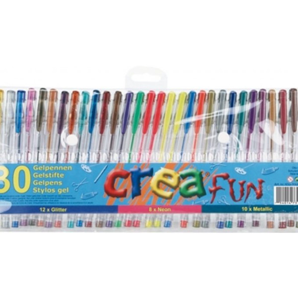 Creafun - Gelpennen 30 Stuks