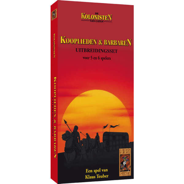999 Games - Catan Kooplieden & Barbaren Uitbreiding voor 5 en 6 Spelers