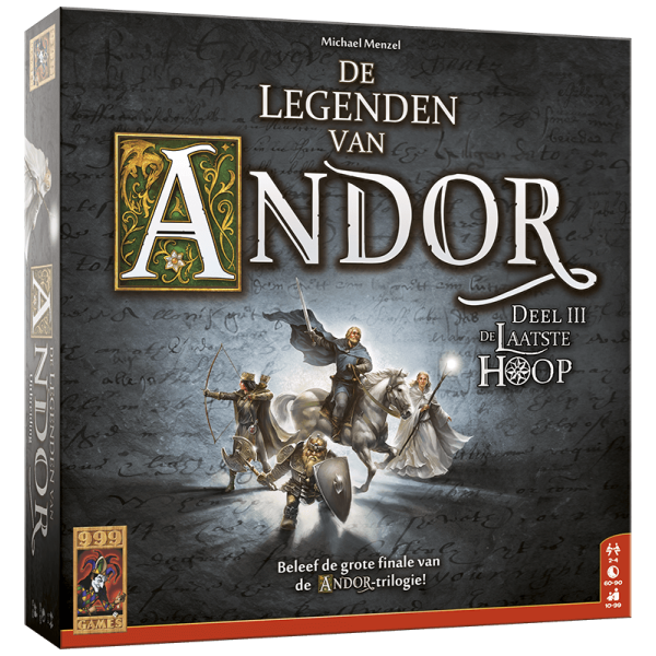 999 Games - De Legenden van Andor: De laatste Hoop - Bordspel