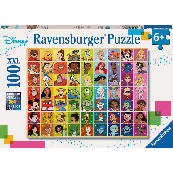 Ravensburger Kinderpuzzel - Disney collage (100)