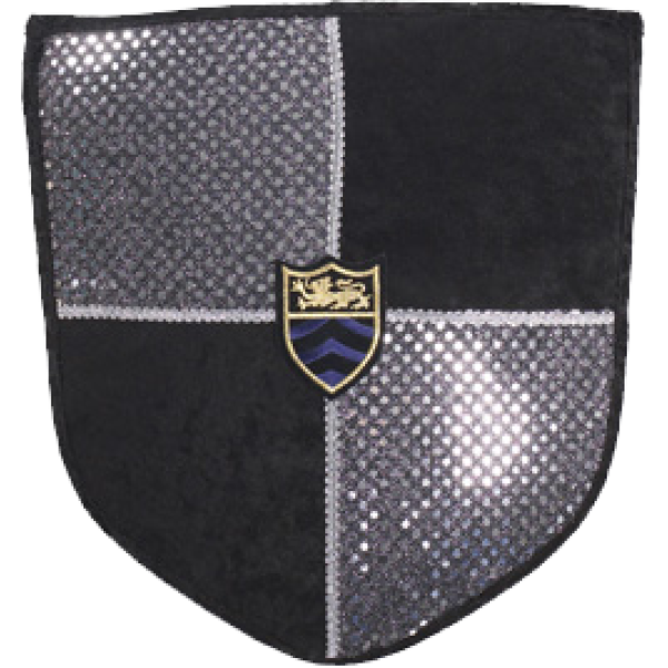 Great Pretenders - Ridder Schild Zwart/Zilver