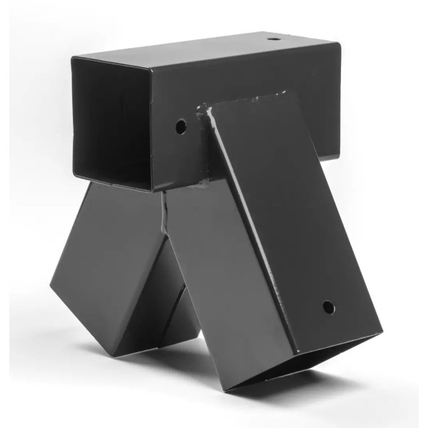 DICE Hoekverbinding recht 90° Antraciet