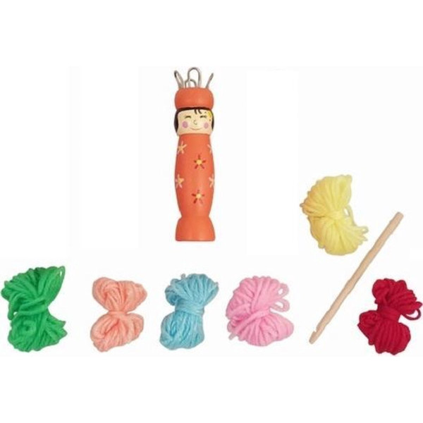Punnikset in zakje (incl. wol) - Oranje
