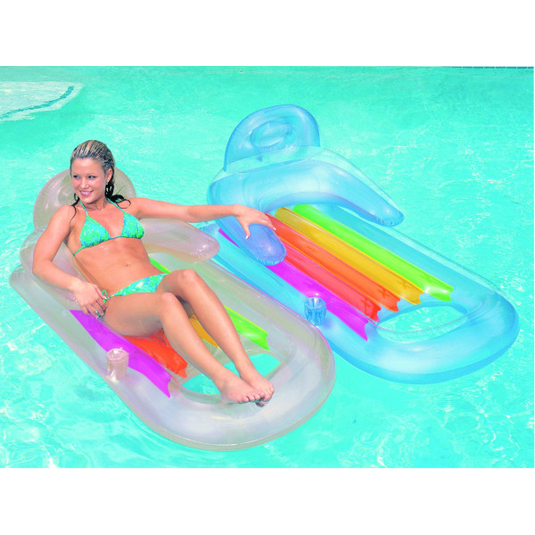 Intex King Kool Lounge Luchtbed Wit 160 x 85 cm - (58802)