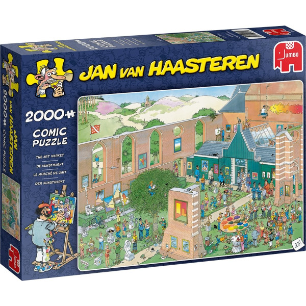 Jan van Haasteren - De Kunstmarkt (2000)