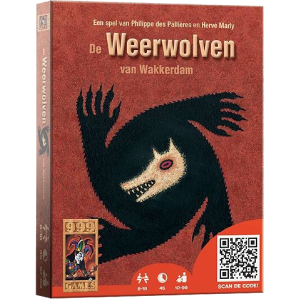 999 Games - Weerwolven van Wakkerdam - Kaartspel