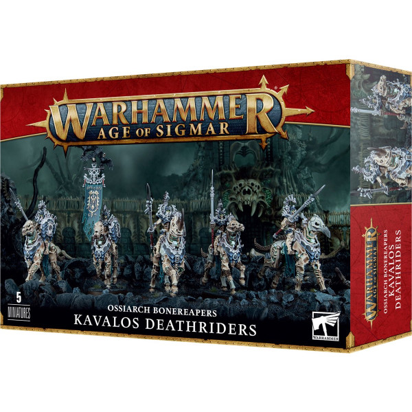 Warhammer Age of Sigmar - Ossiarch Bonereapers - Kavalos Deathriders (94-27)